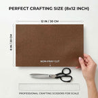 Brown Felt Fabric Sheets Stiff 20 Pcs 8" X 12", 1mm Thick Assorted Color Sewing - Image 2