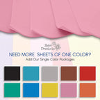 Adhesive Pink EVA Foam Sheets for Crafts, 2mm Thickness – Sticky Back Foam - Image 4