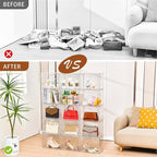 3 Pack Clear Storage Organizers - Image 6