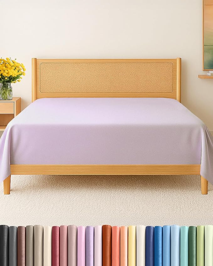 Twin XL Size Flat Sheet by CGKUnlimited