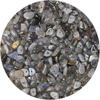 LAIDANLA Labradorite 400pcs Natural Chip Stone Beads 5-8mm Healing Crystal by LAIDANLA