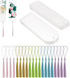 Blank Clear Acrylic Bookmakrs Penta Angel 20Pcs Plastic Craft Transparent by PENTA+ANGEL