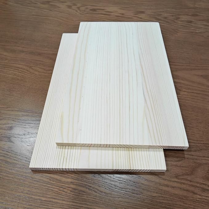 2PCS Rectangle Wood Boards Unfinished Wood Blocks - Image 7