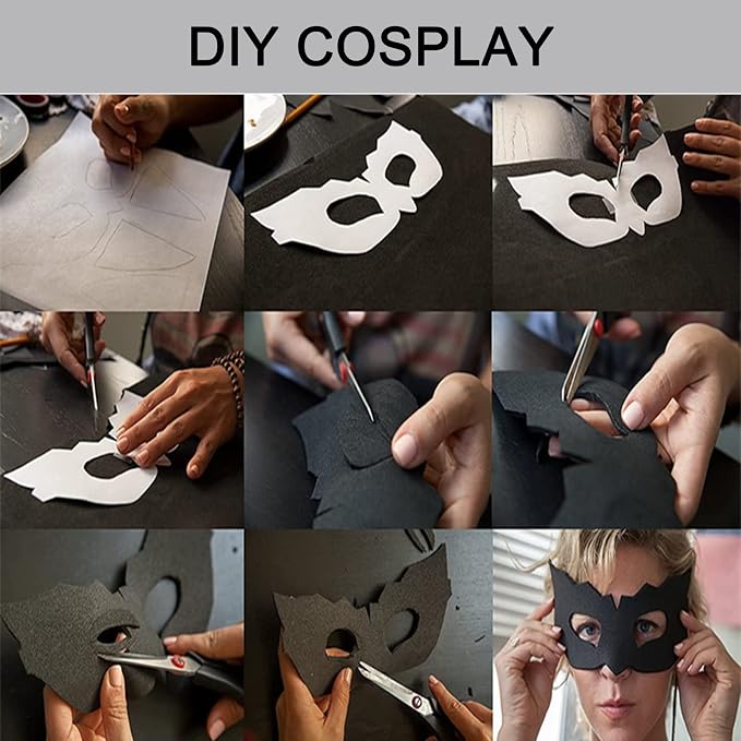Grey EVA Foam Cosplay, 1 Piece of 2mm Craft Foam, Cosplay Foam - Image 5
