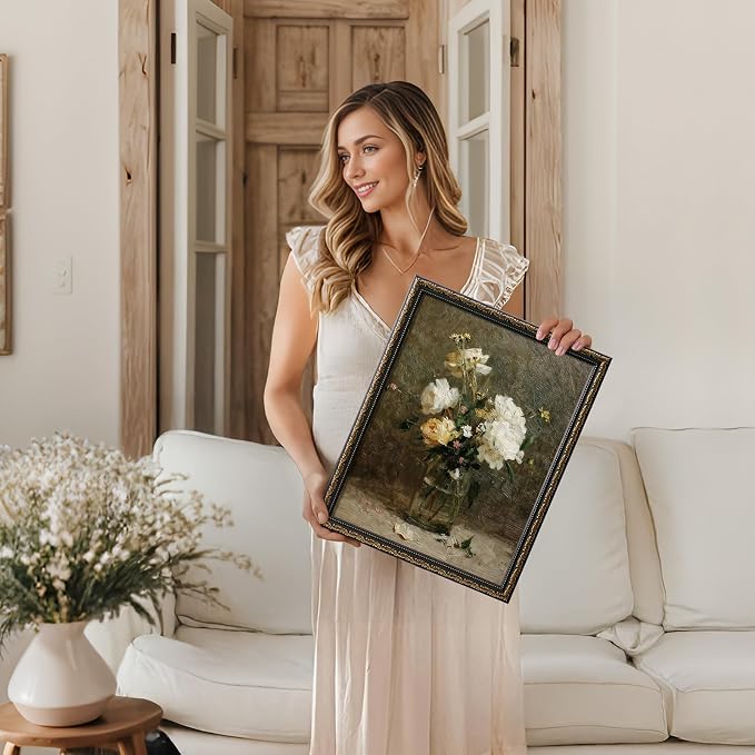 TWING 11x14 Picture Frame, Ornate Vintage 11x14 Frame, 1 Pack | Vintage Picture - Image 9