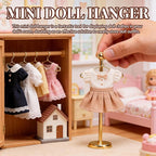 30Pcs Doll Clothes Hangers, Mini Hangers - Image 4