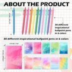 Sayglossy 60 Pcs School Pocket Journal Notebook Bulk - Image 2