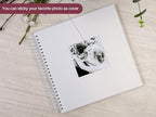 potricher 12 x 12 Inch Large DIY Scrapbook Photo Album 80 Pages Thick Kraft - Image 2