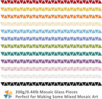 Youway Style Triangle Glass Mosaic Tiles - Image 6