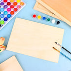 15 Pack Unfinished Wood Canvas Panels Kit 11.8x7.9 Inch Wooden Panel Boards - Image 5