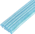uxcell Mini Hot Glue Sticks for Glue Gun 7mm x 200mm Glitter Transparent Blue by uxcell