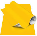 VViViD DECO65 Suede Yellow Permanent Adhesive Craft Vinyl by VVIVIDVINYL