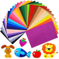 IOOLEEM Multi-Colored Felt Sheets, Pre-Cut Felt Sheets by IOOLEEM