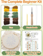 Punch Needle Kit Adults Beginner - Image 2