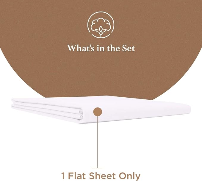 Good Sleep Bedding Flat Sheet Full - Image 2