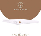 Good Sleep Bedding Flat Sheet King - Image 2