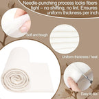 Natural Cotton Batting for Quilting - 150g/m² Lightweight - Image 5