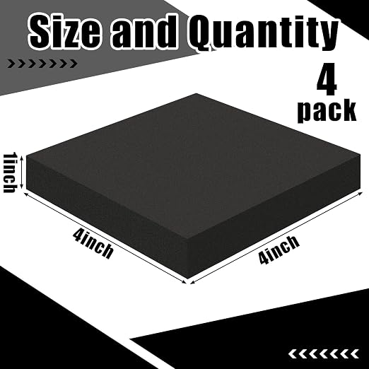 4 Pcs 1" Thick Foam Padding Sheet - Image 2
