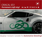 ORACAL 651 Gloss Green Permanent Vinyl Tape Roll – Premium Adhesive Film - Image 4