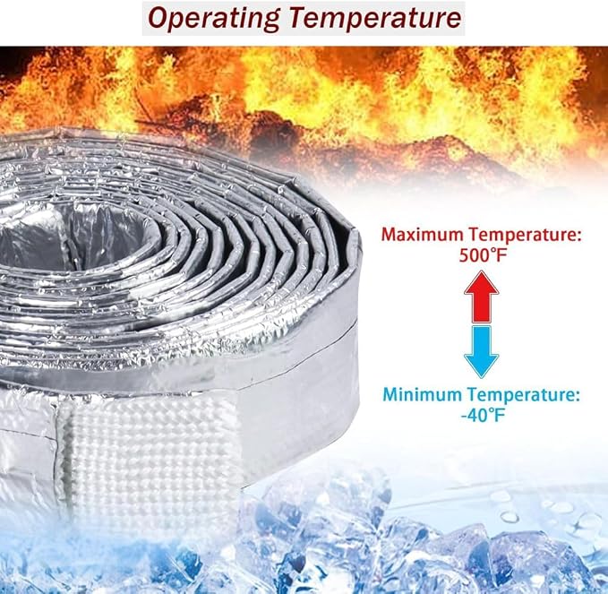 Fuel Line Heat Shield heat wrap - Image 3
