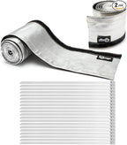 Heat Shroud Sleeve Aluminized 2 Pcs by LEDAUT