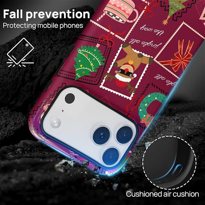 Case for iPhone 17 Pro Max, Scratch Resistant Hybrid Double Layer Hard - Image 3