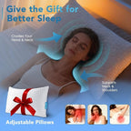QUTOOL Cooling Pillow for Sleeping, CertiPUR-US Shredded Memory Foam King - Image 4