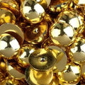 1500PCS 3-14mm Shiny Gold Flatback Pearls, 150g Half-Round ABS Pearls by Sqqzuie