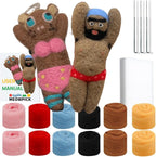 MeowPick DIY Needle Felting Kit, Beginner Wool Felt Craft Set by MEOWPICK