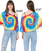 Women Chiffon Shawl Cape Colorful Summer Poncho Tops Beach Dress Cover up - Image 7