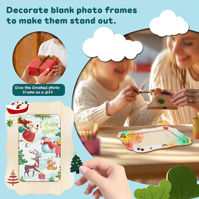 VOKOY 15 Pack Wooden Picture Frames - Image 5