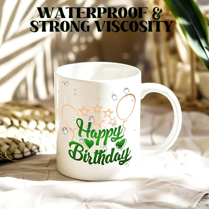 Tintnut Holographic Permanent Vinyl 8 Pcs 12x12 in Green Adhesive Vinyl | Solid - Image 5