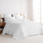 Levtex Home Cross Stitch Reversible King Bedspread Set - Image 2