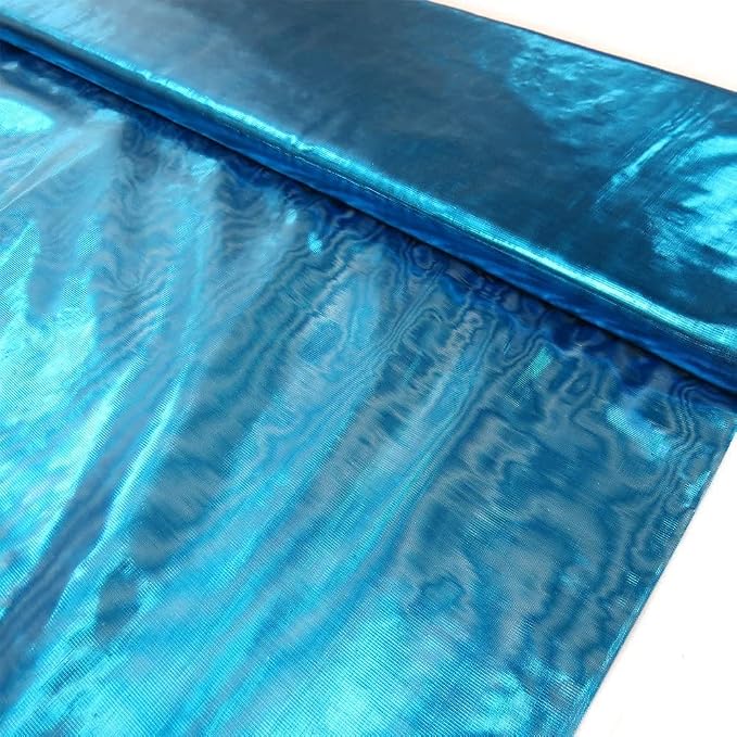 Valentina Textile inc Nylon Metallic Tissue Lame Fabric by VALENTINATEXTILEINC