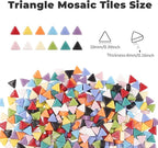 Youway Style Triangle Glass Mosaic Tiles - Image 5