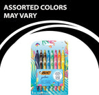 BIC Gelocity Quick Dry Ocean Themed Gel Pens, Medium Point, 8-Count -Pen Set - Image 2