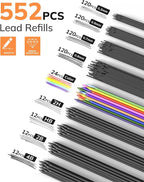 Four Candies 27PCS Metal Mechanical Pencil Set, Art Supplies - Image 2