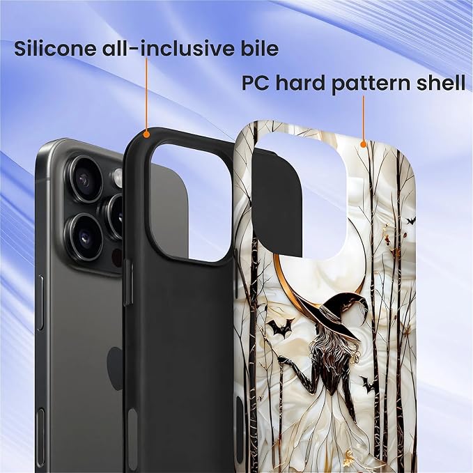 Case for iPhone 16 Pro Max, Scratch Resistant Hybrid Double Layer Hard - Image 2