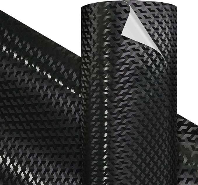 VViViD Premium Designer Triangle Carbon Black Craft Vinyl Roll 1ft x 5ft – by VVIVIDVINYL