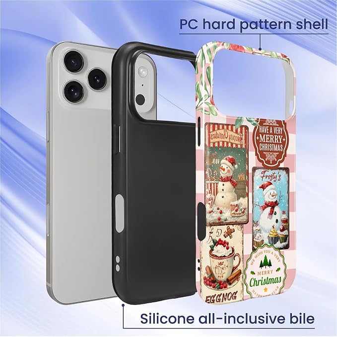 Case for iPhone 17 Pro, Scratch Resistant Hybrid Double Layer Hard - Image 2