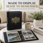 Elegant Postcard Album Book for Collecting, Sleeves Included, Post Card Album - Image 6