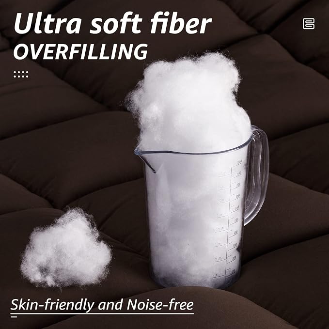 HYLEORY All Season Queen Size Bed Comforter - Image 3