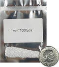 Cubic Zirconia Gemstones - 1mm 1000pcs crystal dimond Bulk Round Machine-Cut by HUMYCC