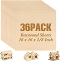 Riakrum Basswood Sheets Plywood Board Unfinished Wood Boards by Riakrum