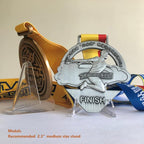 LRANFOW Thickened Acrylic Card Stands Mini Easel Holder, Sports Card Stands - Image 6
