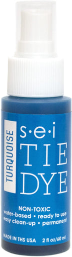 S.E.I. Turquoise Tie Dye Spray Bottle: 2oz. Non Toxic Fabric Dye Spray by SEI