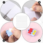Joez Wonderful 10 Sheets Foam Adhesive Squares, Self Adhesive, Double Sided - Image 4