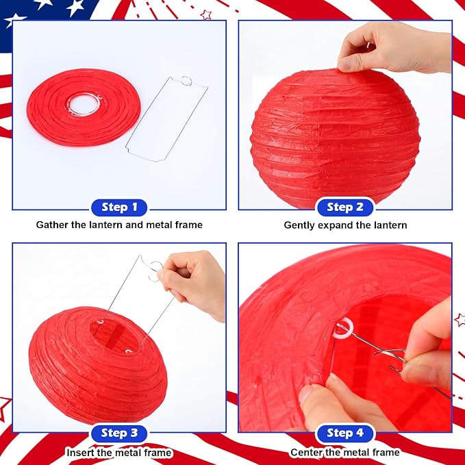 Panelee 12 Pcs British Party Decoration Britain UK England Flag Theme Hanging - Image 3