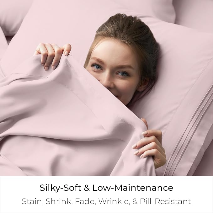 Mellanni California King Size Flat Sheet - Image 5
