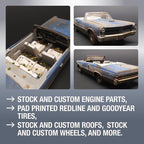 AMT 1965 Pontiac GTO 2T 1/25th Scale Model Kit - Image 3